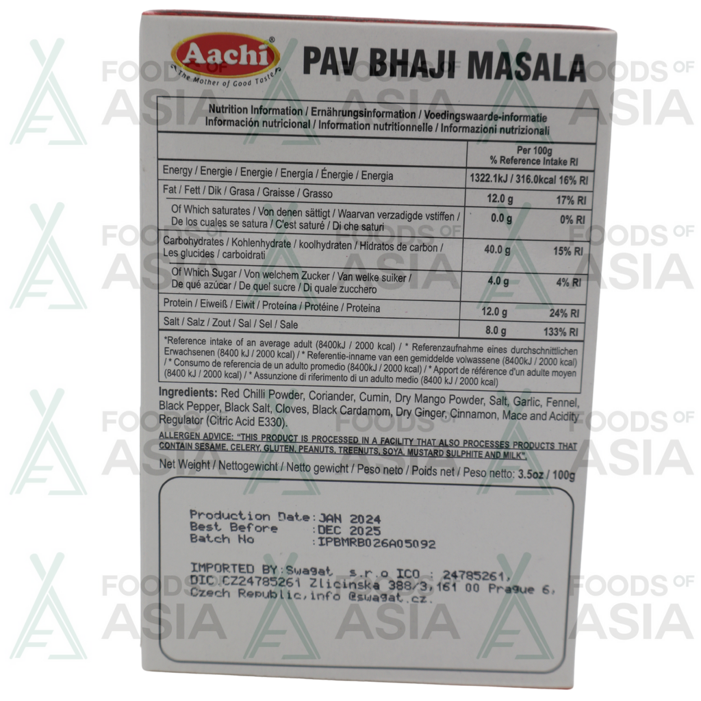 AACHI Pav Bhaji Masala 100g