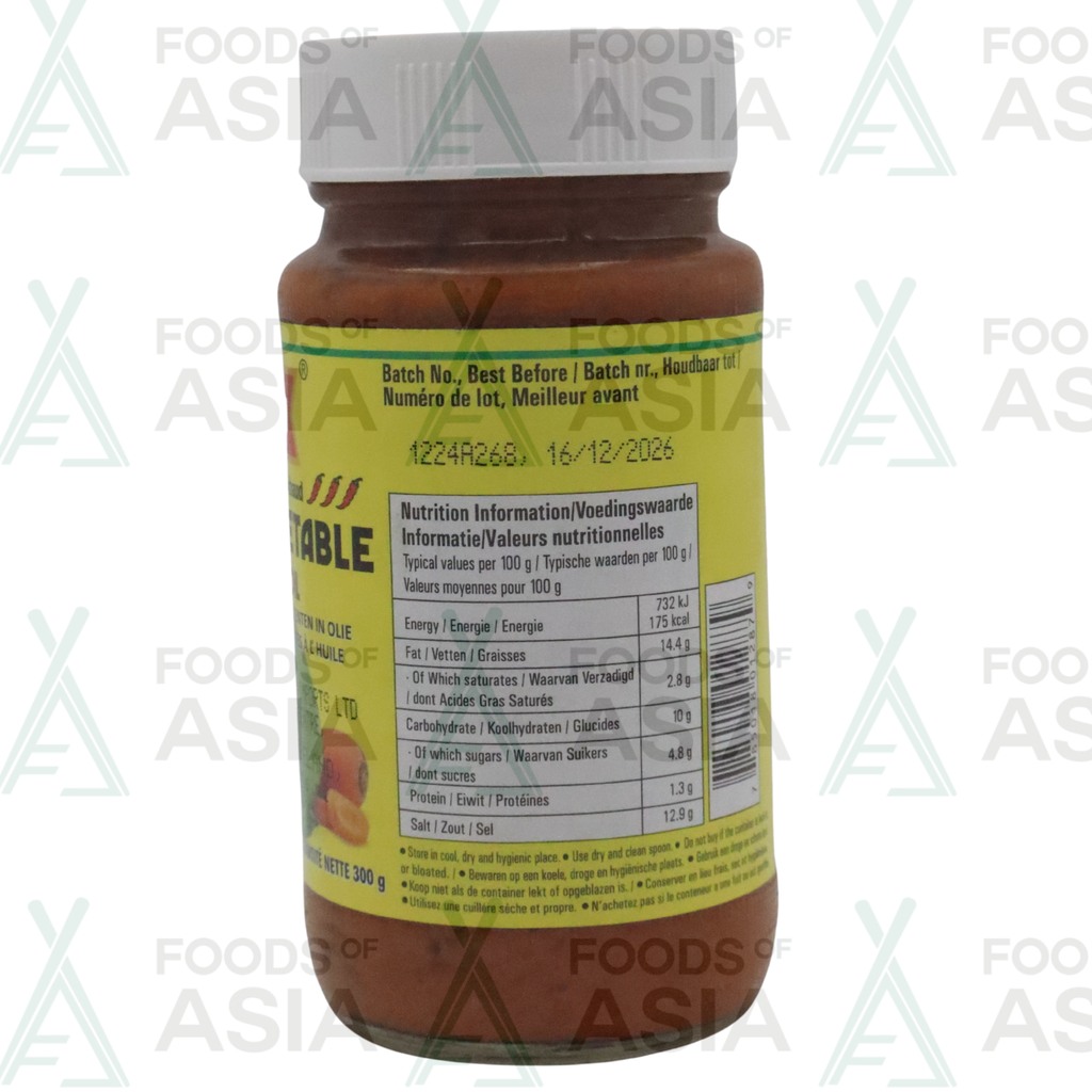 Priya Mixed Vegetable Pickle In Oil 300g