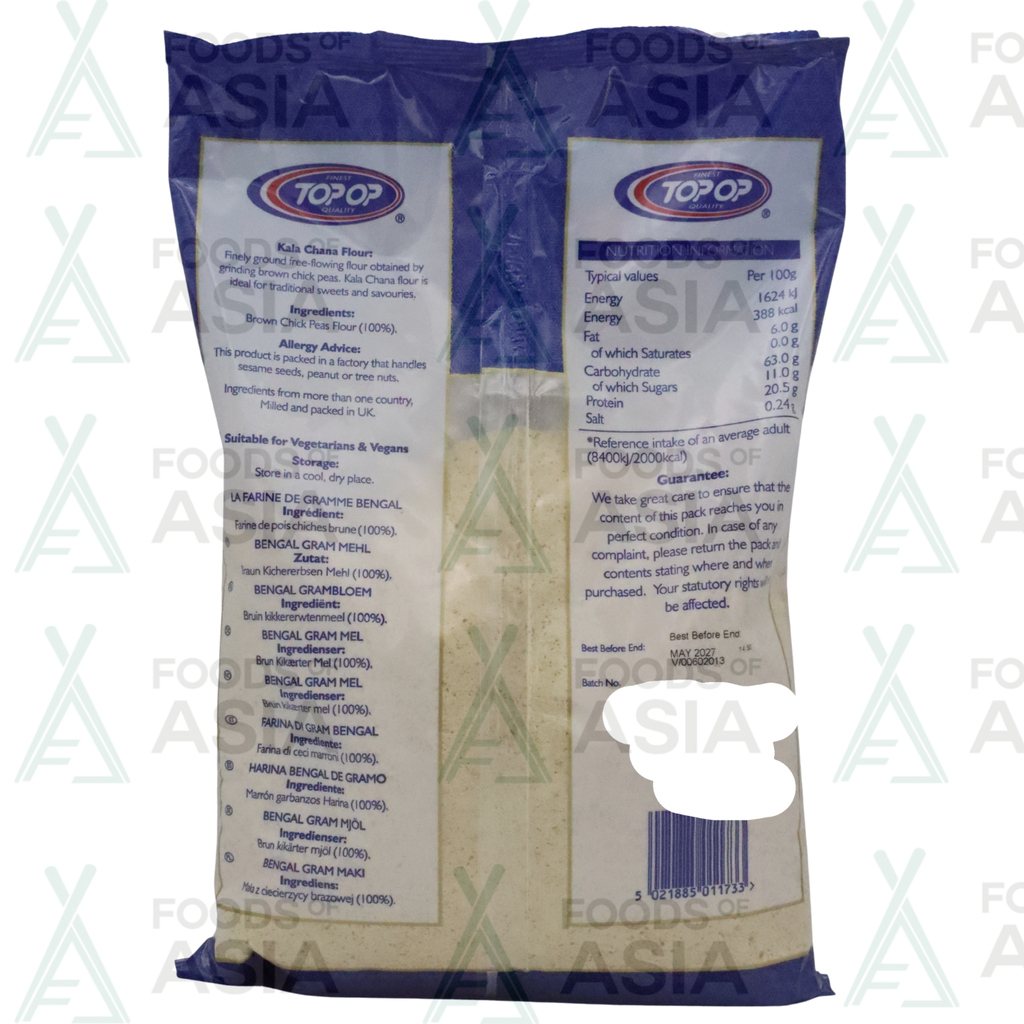 Topop Kala Chana Flour 1kg