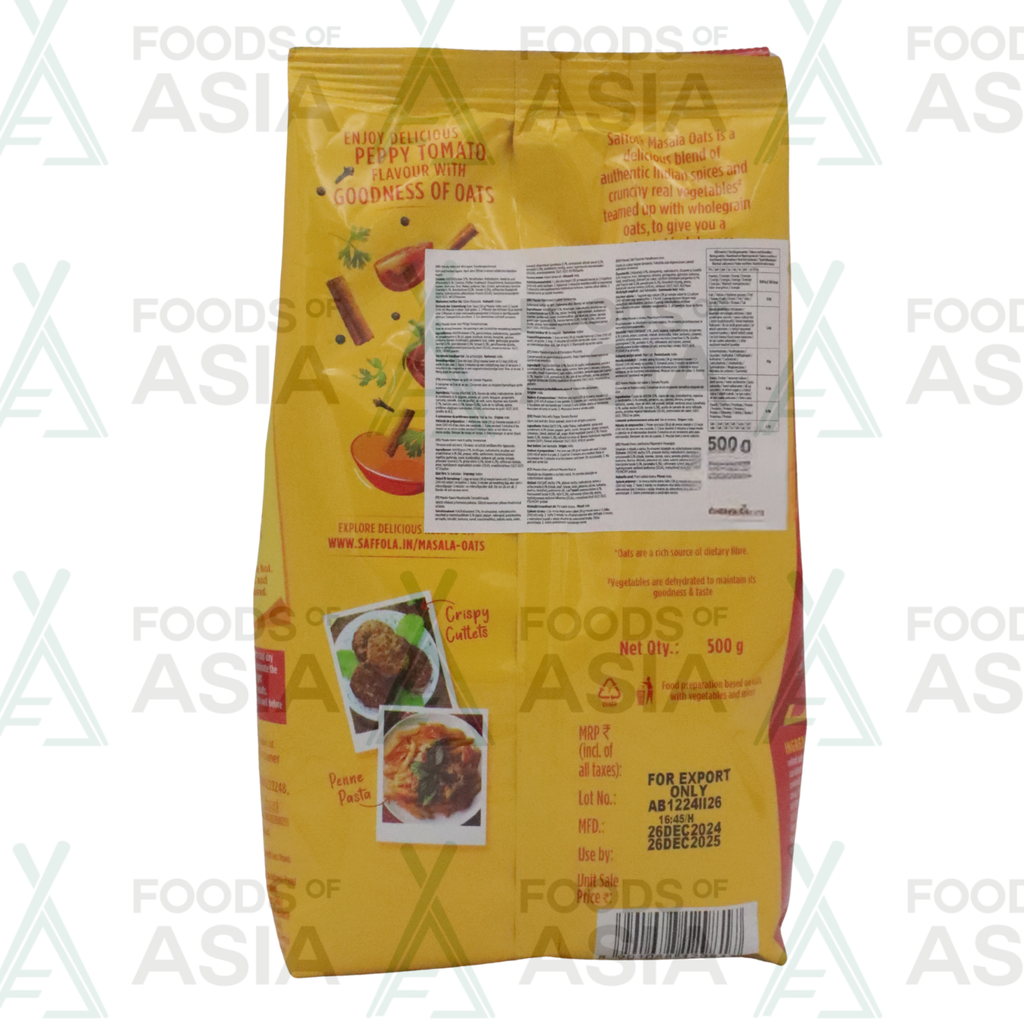 Saffola Masala Oats Poppy Tomato 500g
