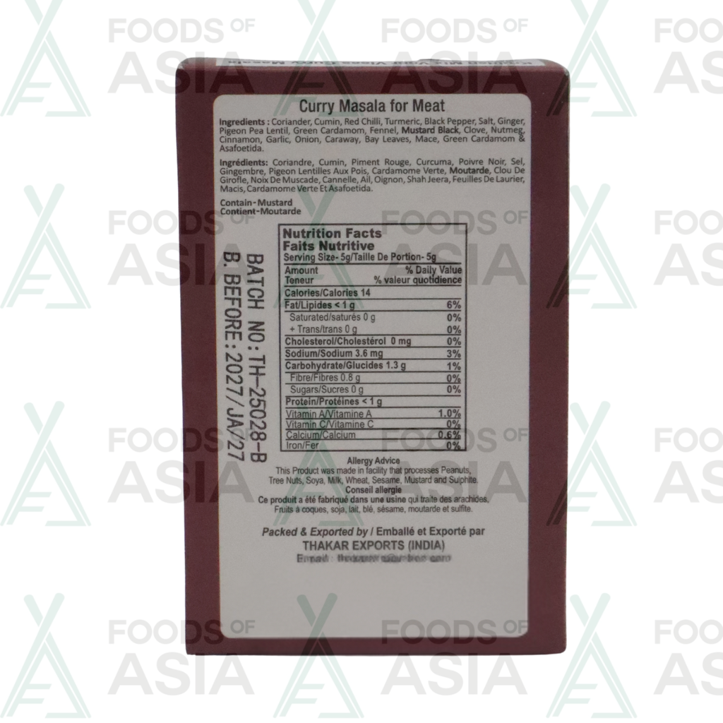 Thakar Curry Masala For Meat 100g