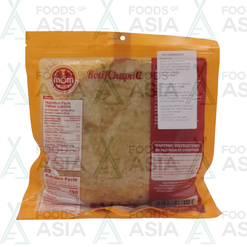 Mom Made Roti (Chapati) 400g