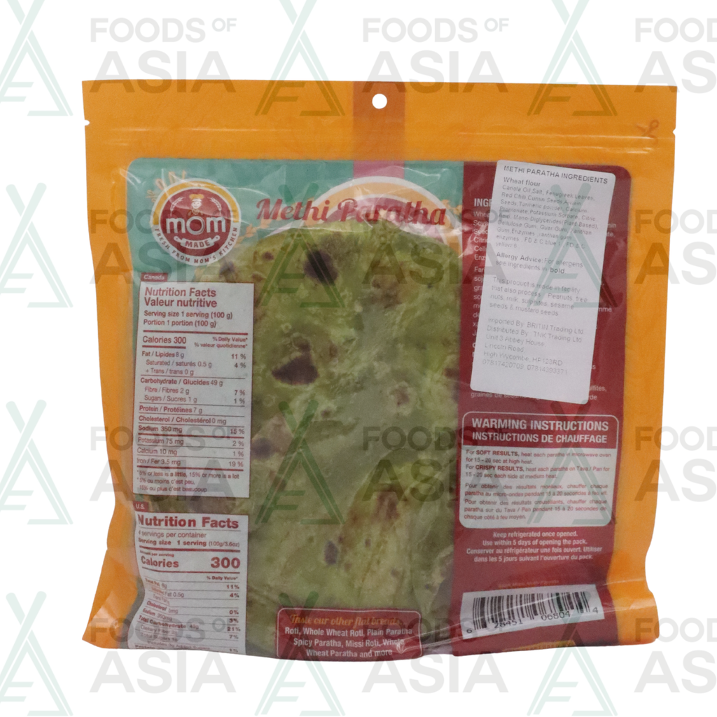 Mom Made Methi Paratha 400g