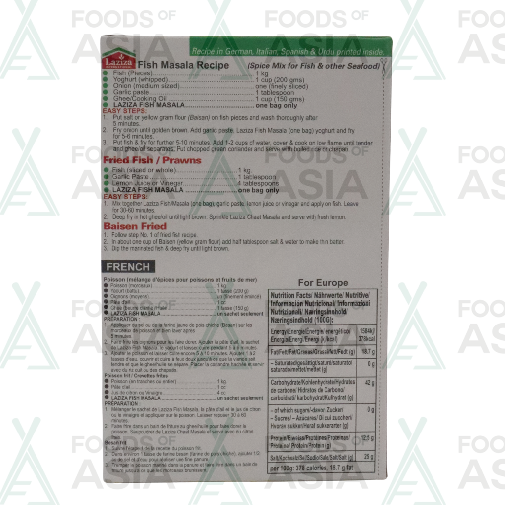 Laziza Fish Masala 100g