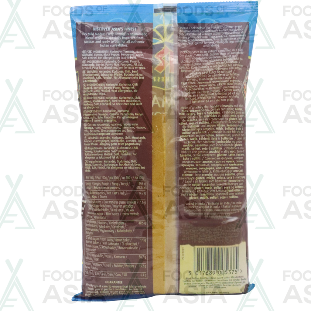 TRS Mild Madras Curry Powder 400g