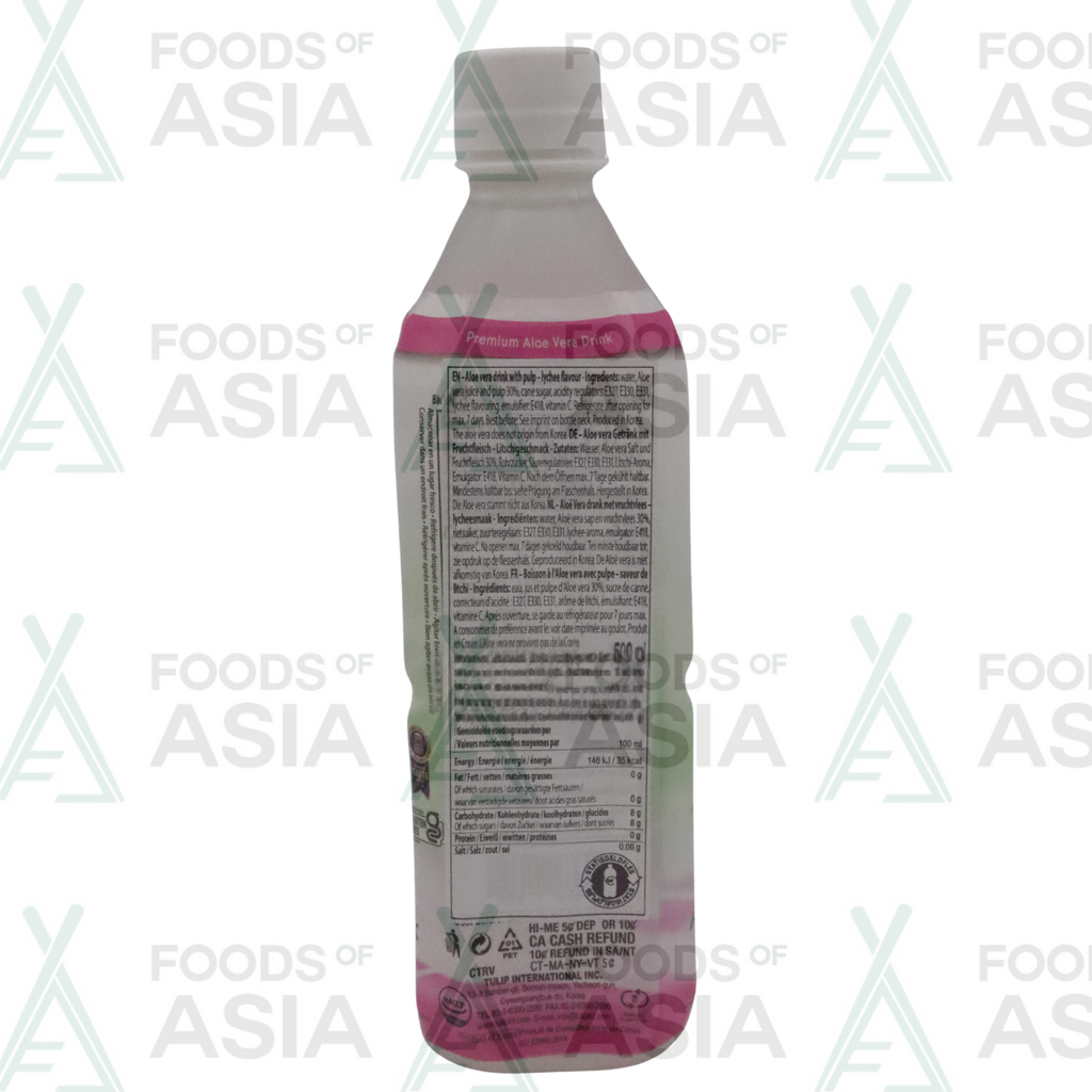 T'Best Aloe Vera Drink with Lychee 500ml