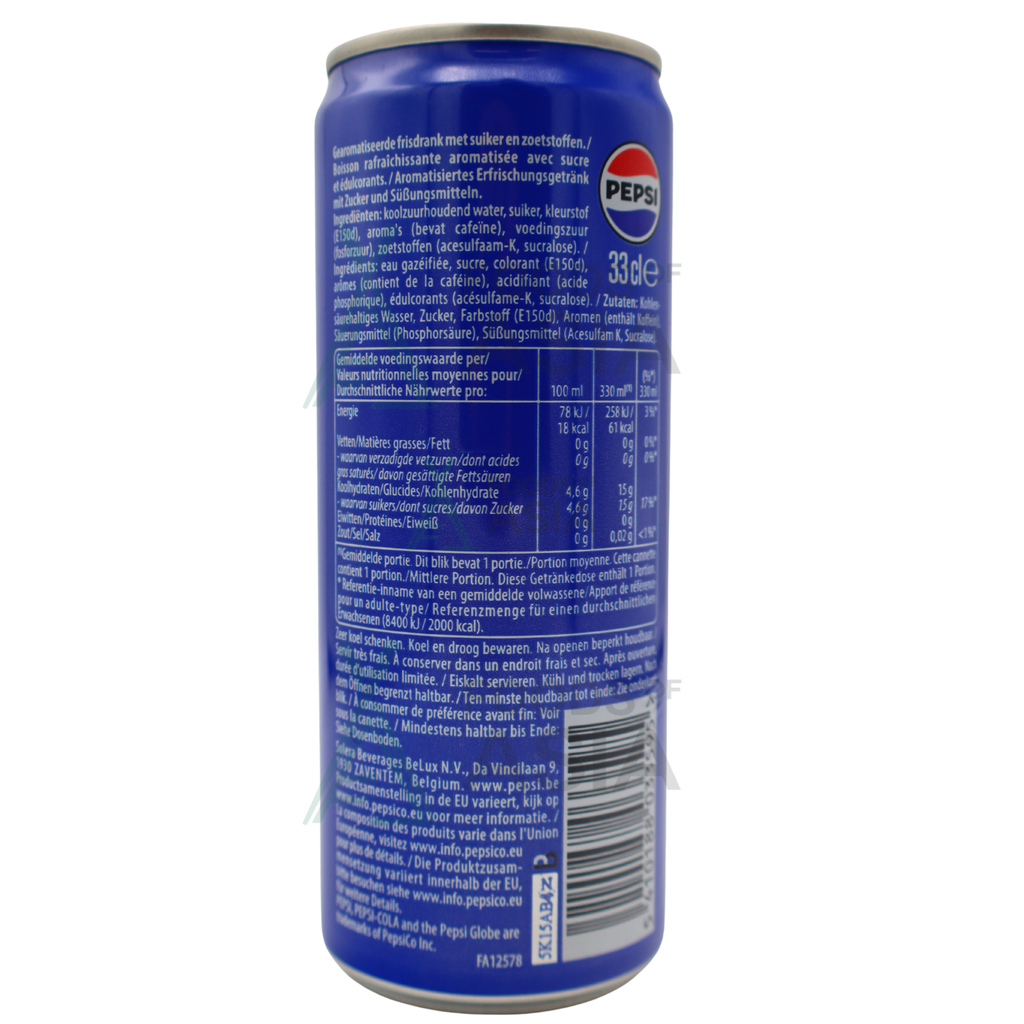 PEPSI CAN 330ML