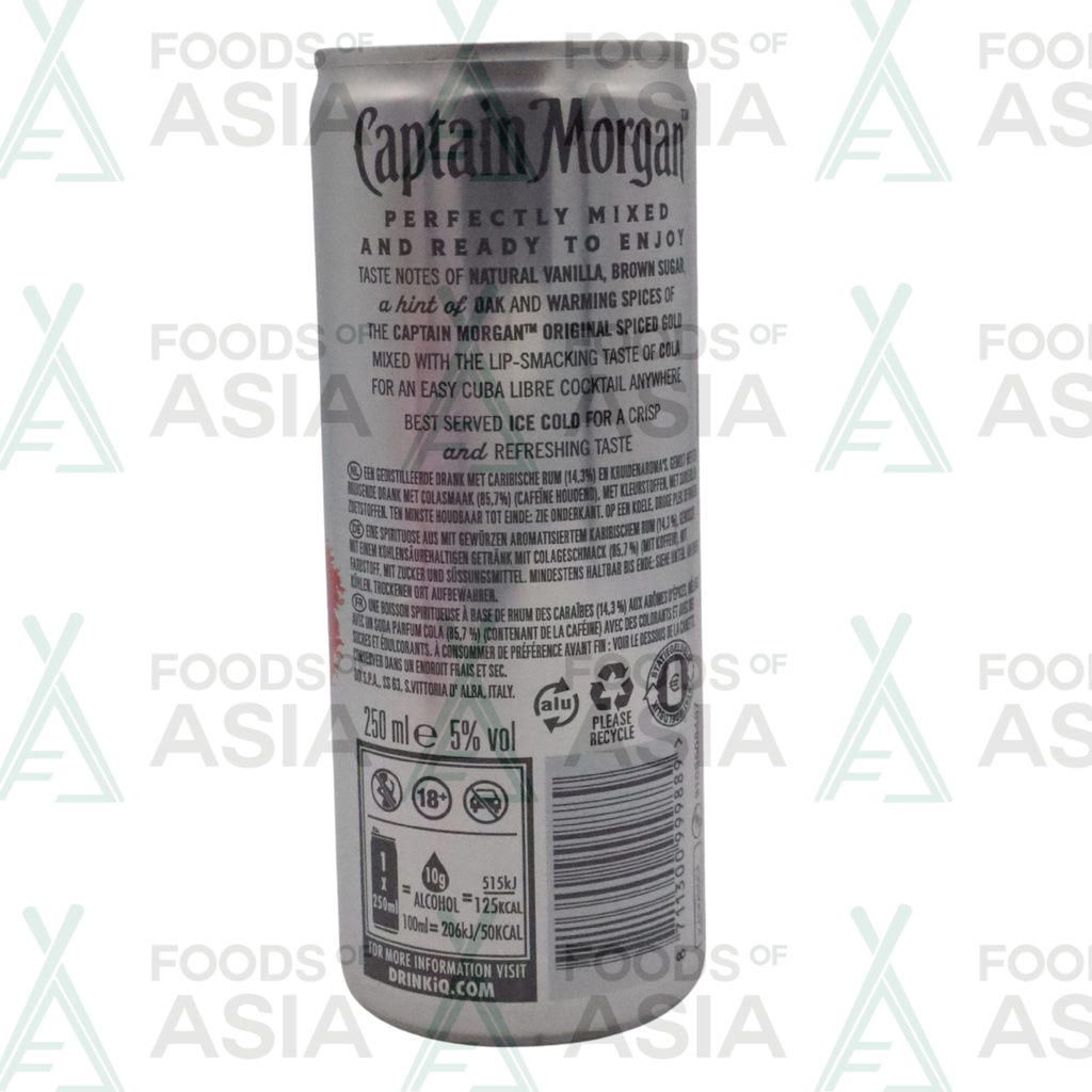 CAPTAIN MORGAN 250ML