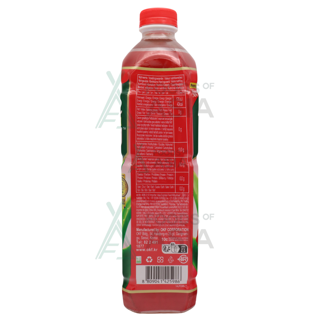OKF Aloe Vera Drink Strawberry 1,5L