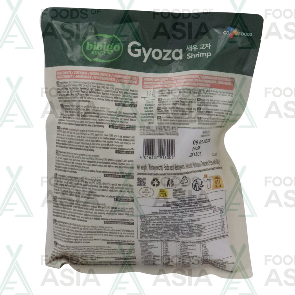 BIBIGO Gyoza Shrimp 400g