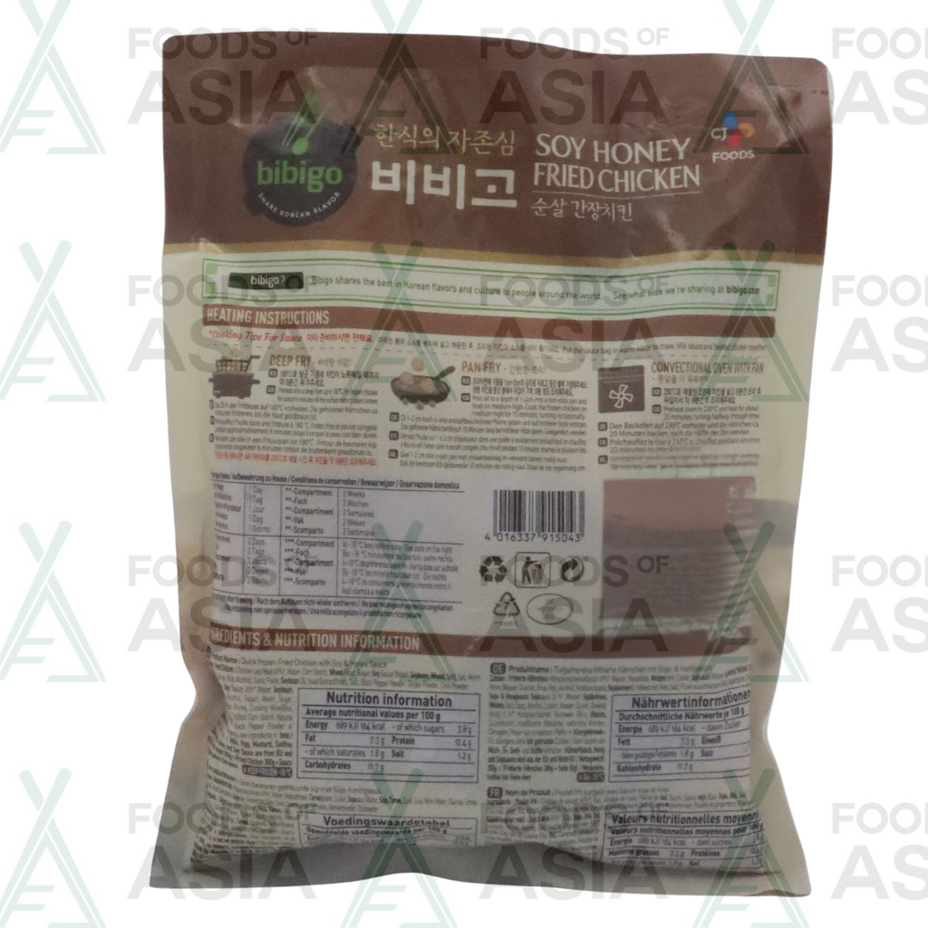 BIBIGO Fried Chicken Soy & Honey Korean Style 350g