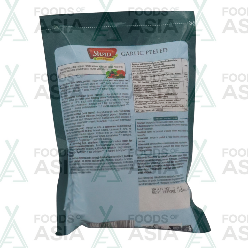 Swad Vegetables Garlic Whole Peeled 400g