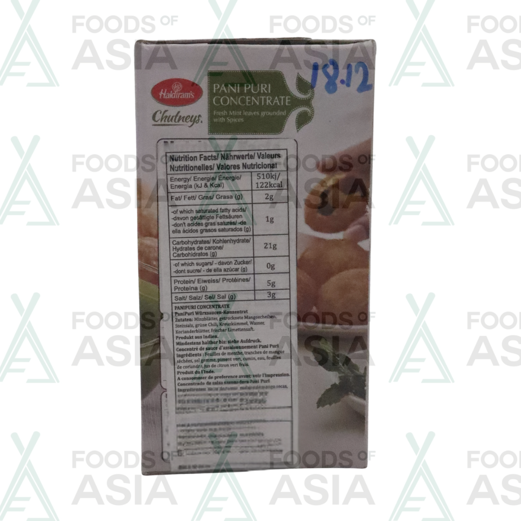 Haldiram's Pani Puri Concentrate 350g