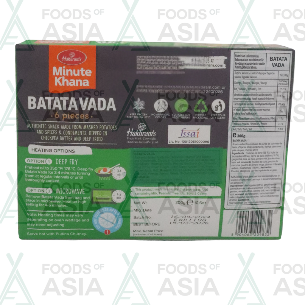 Haldiram's Batata Vada 300g