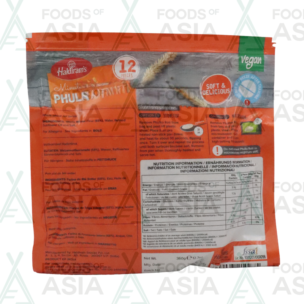 Haldiram's Phulka Roti 360g