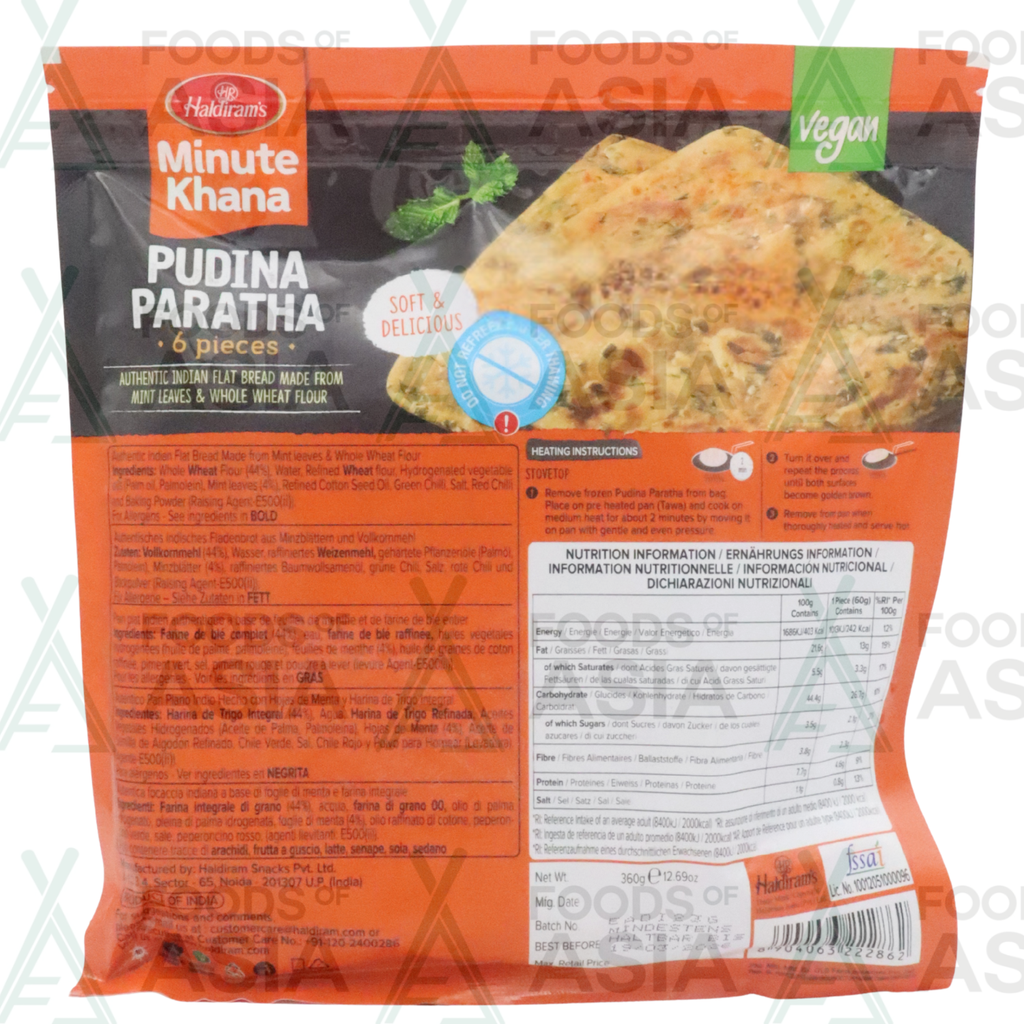 Haldiram's Pudina Paratha 360g
