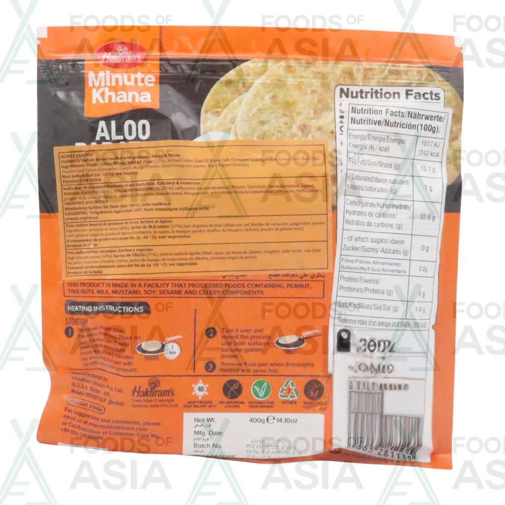 Haldiram's Aloo Paratha 400g