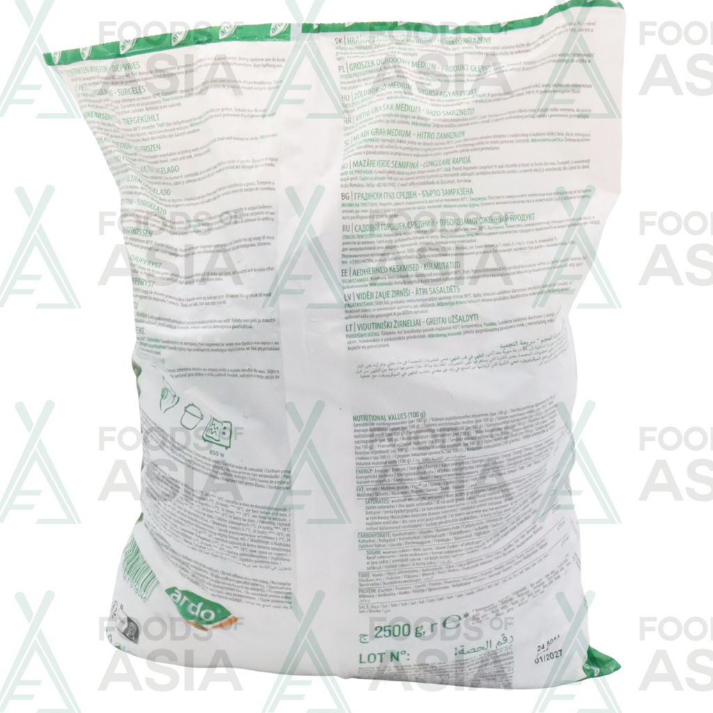 Ardo Garden peas medium 2500kg