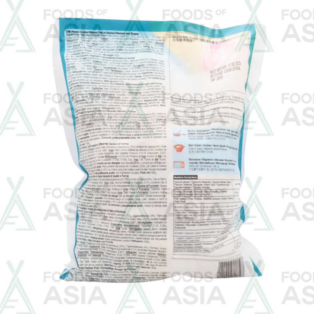 Fresh Asia  Mixed Fish Ball Choice (5 in 1) 500g
