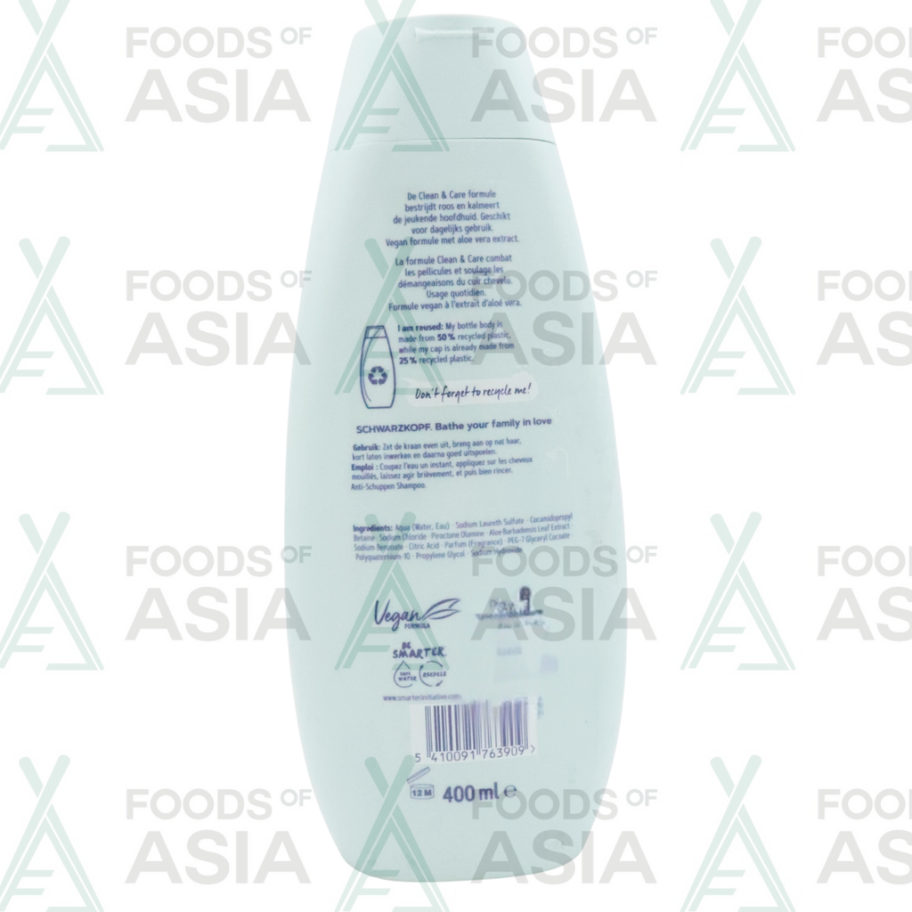 Schwarzkopf - Shampoo - Anti-Roos - Aloe Vera - 400ml