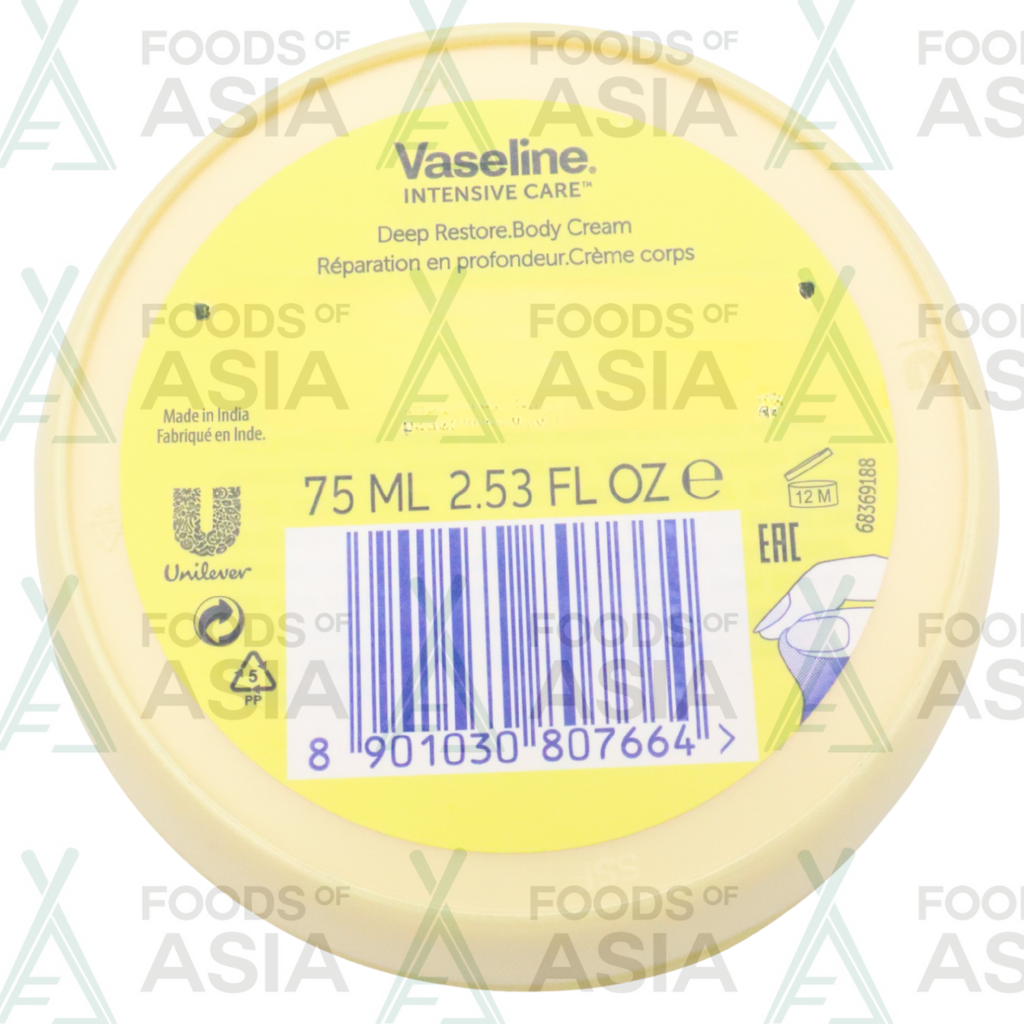Vaseline - Bodycreme - Intensive Care - Deep Restore - 75ml