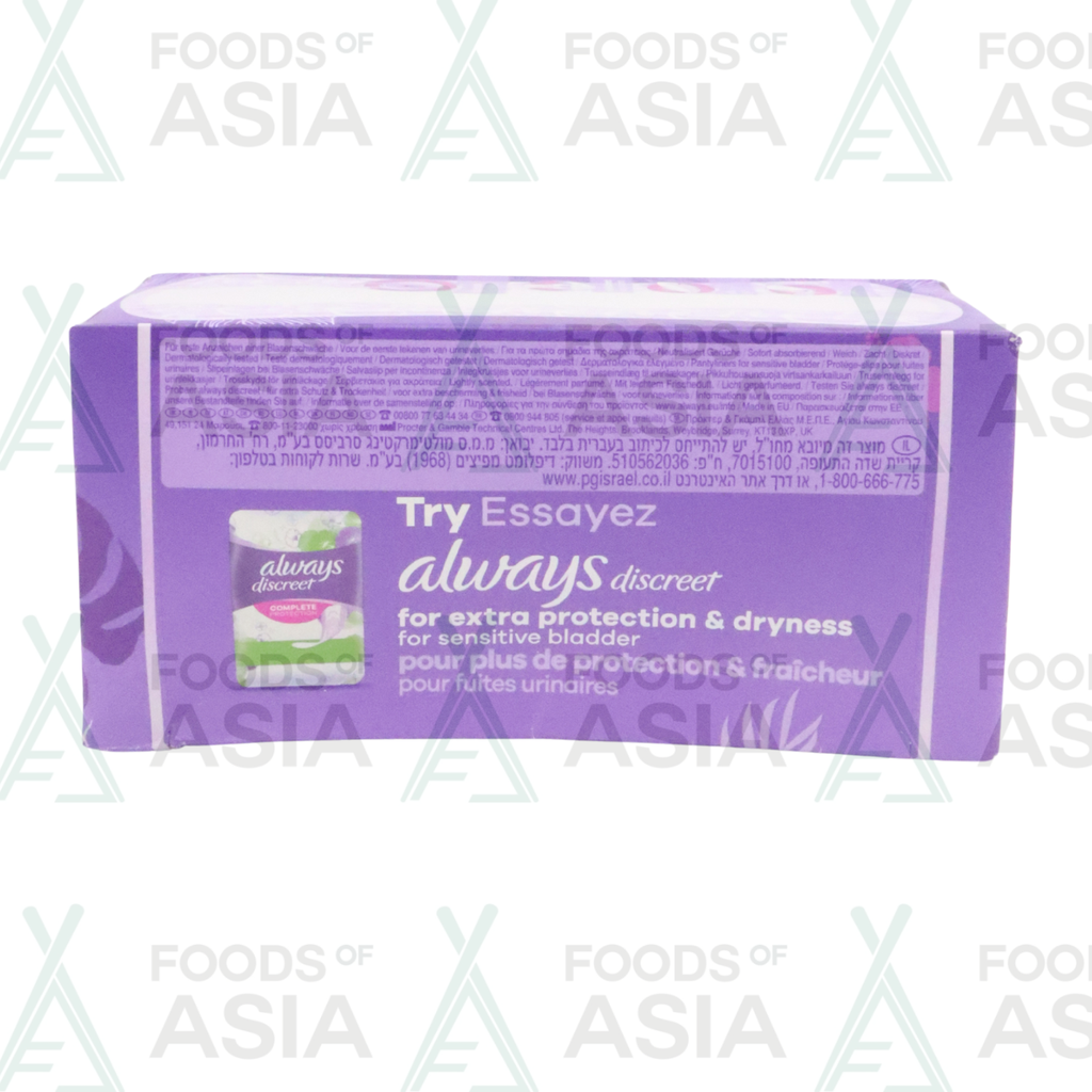Always - Inlegkruisjes - 2.5 Normal - Profresh - 4 in 1 - 24 Stuks