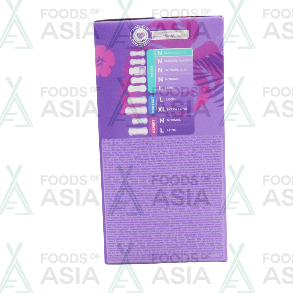 Always - Inlegkruisjes - 1 Normal - Daily Fresh - Slim Flexistyle - Fresh Scent - 74 Stuks