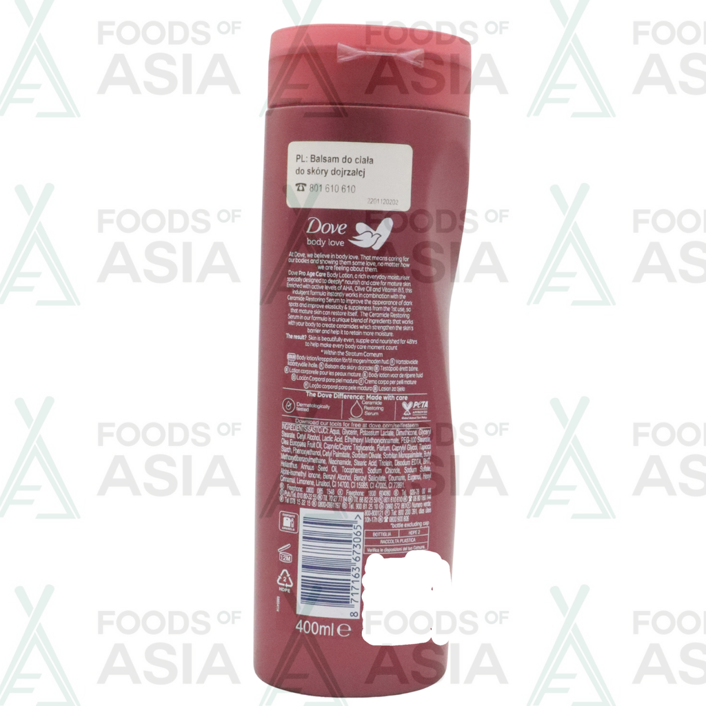 Dove - Bodylotion - Pro Age Care - 400ml