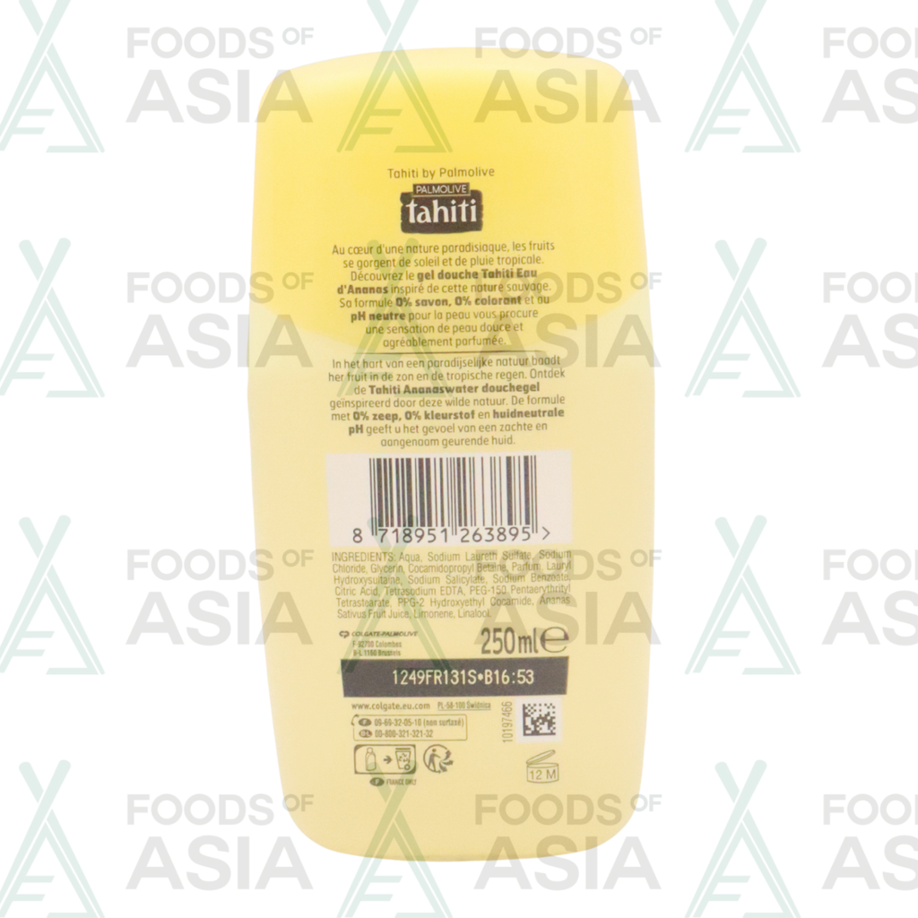 Tahiti - Douchegel - Ananas Water - 250ml