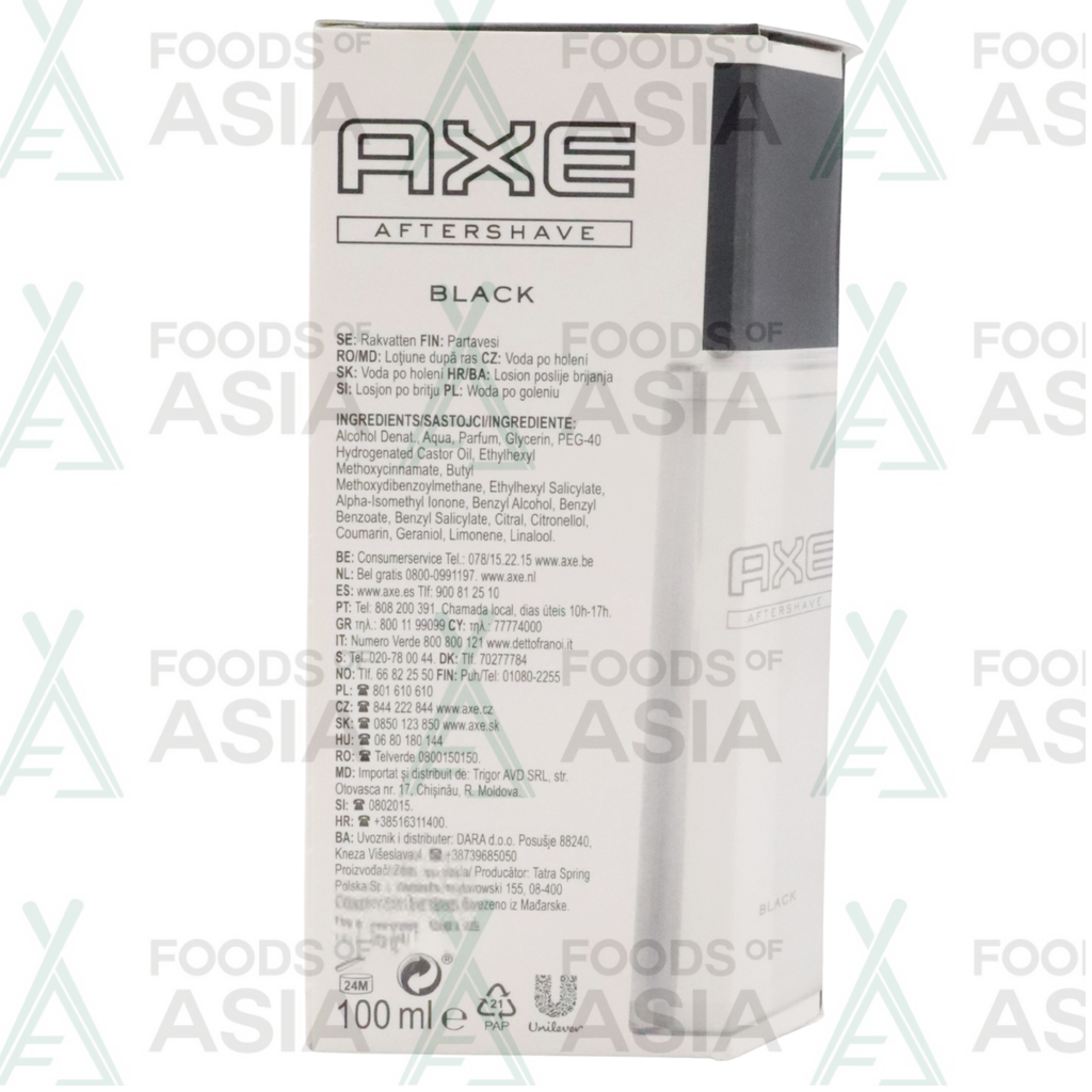 Axe - Aftershave - Lotion - Black - 100ml