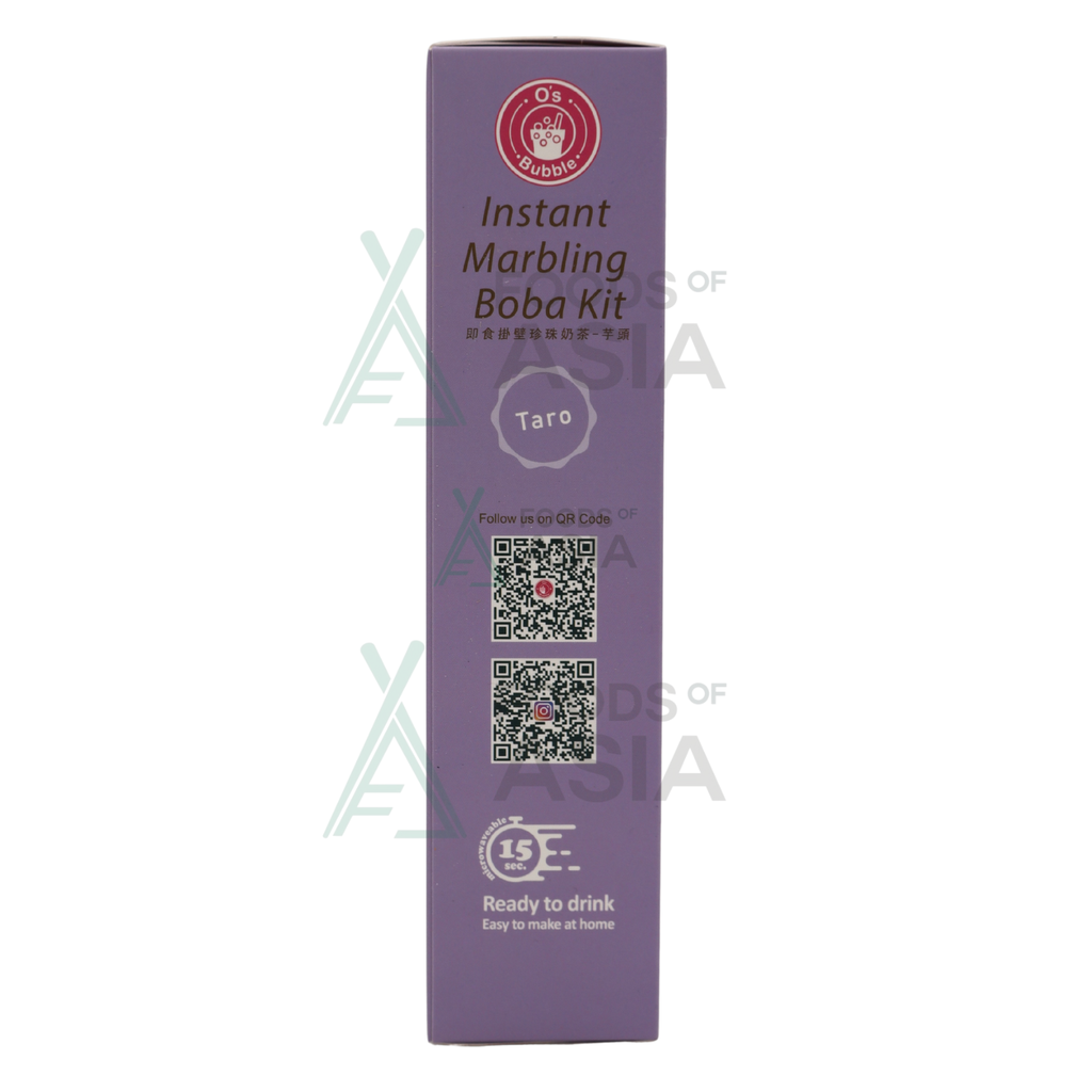 O's Bubble Instant Marbling Baba Kit Taro 240G