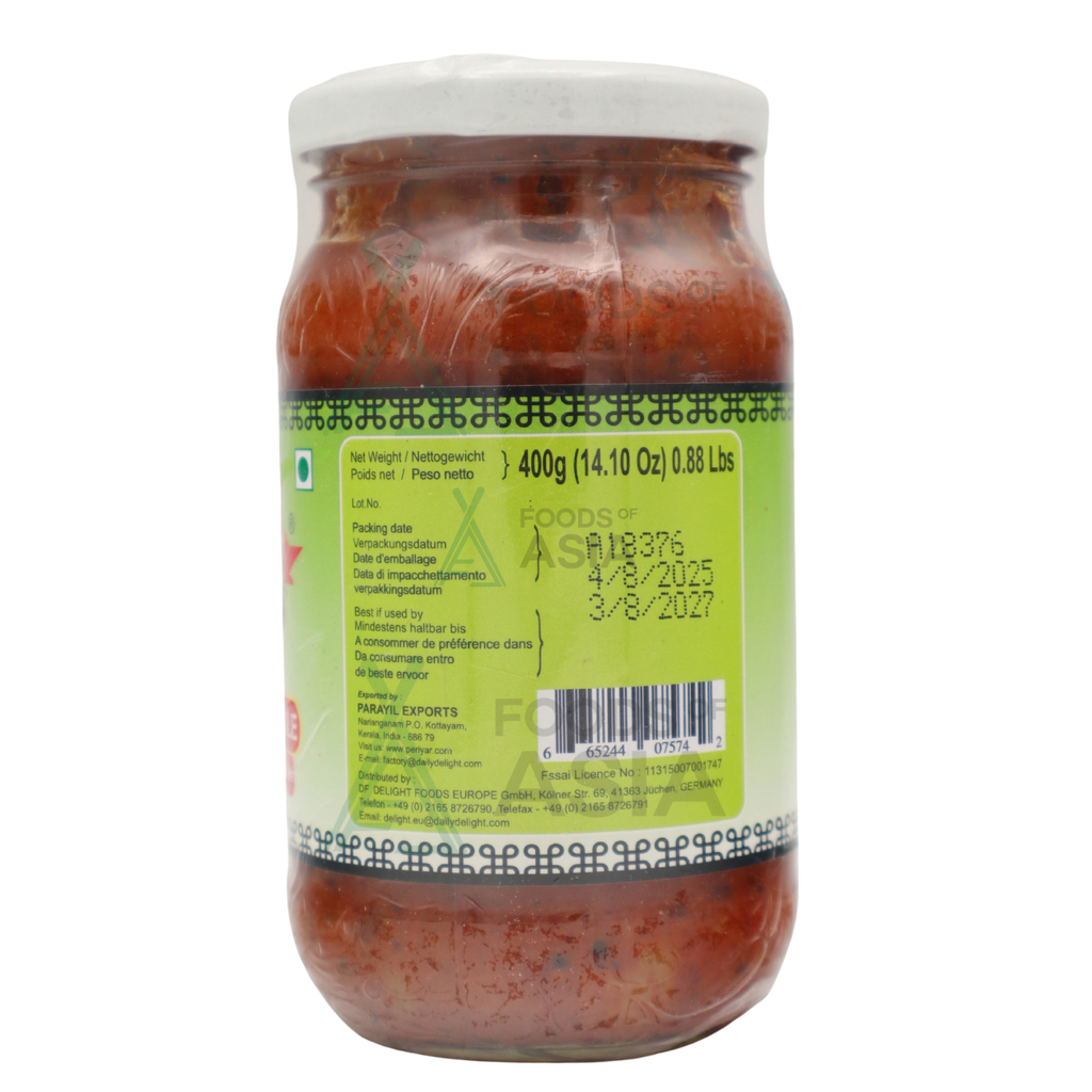Periyar Lololicka Pickle 400g