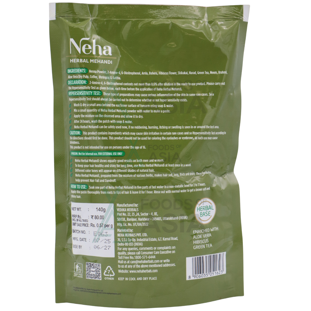 Neha Herbal Mehandi Hair Color 140g