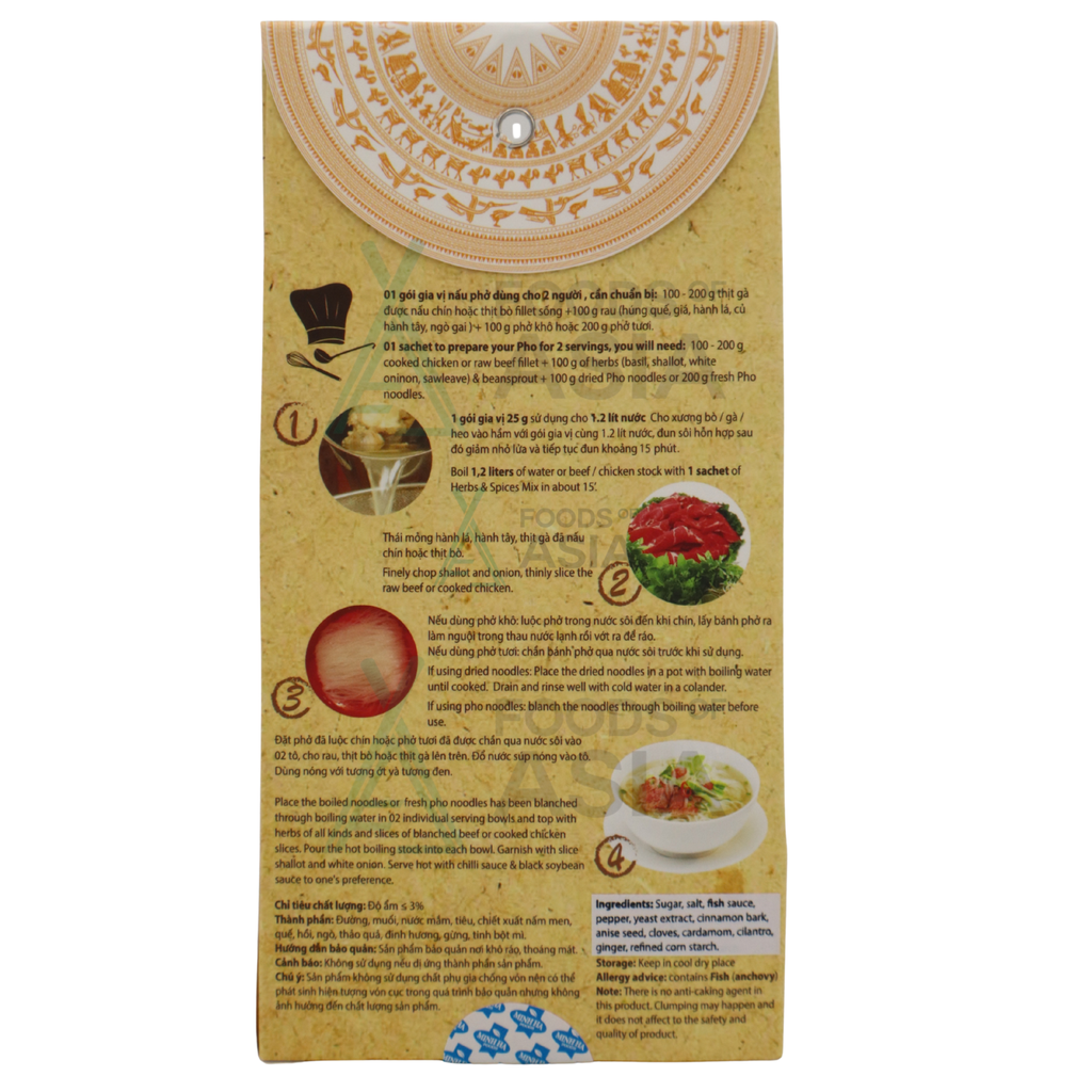 Main Ha Herbs & Spices Mix Pho Soup 25g