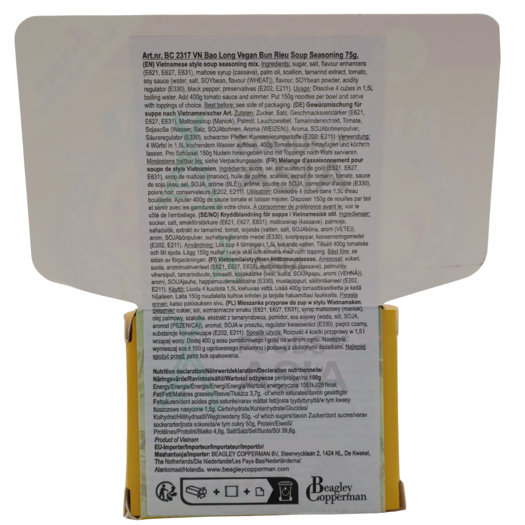 Bao Long Cube bun rieu chay 75g