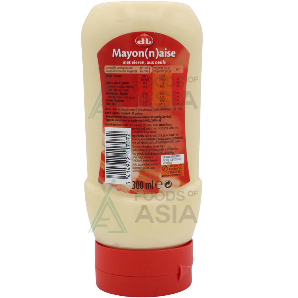 Devos & Lemmens Mayonnaise Sauce With Egg 300ml