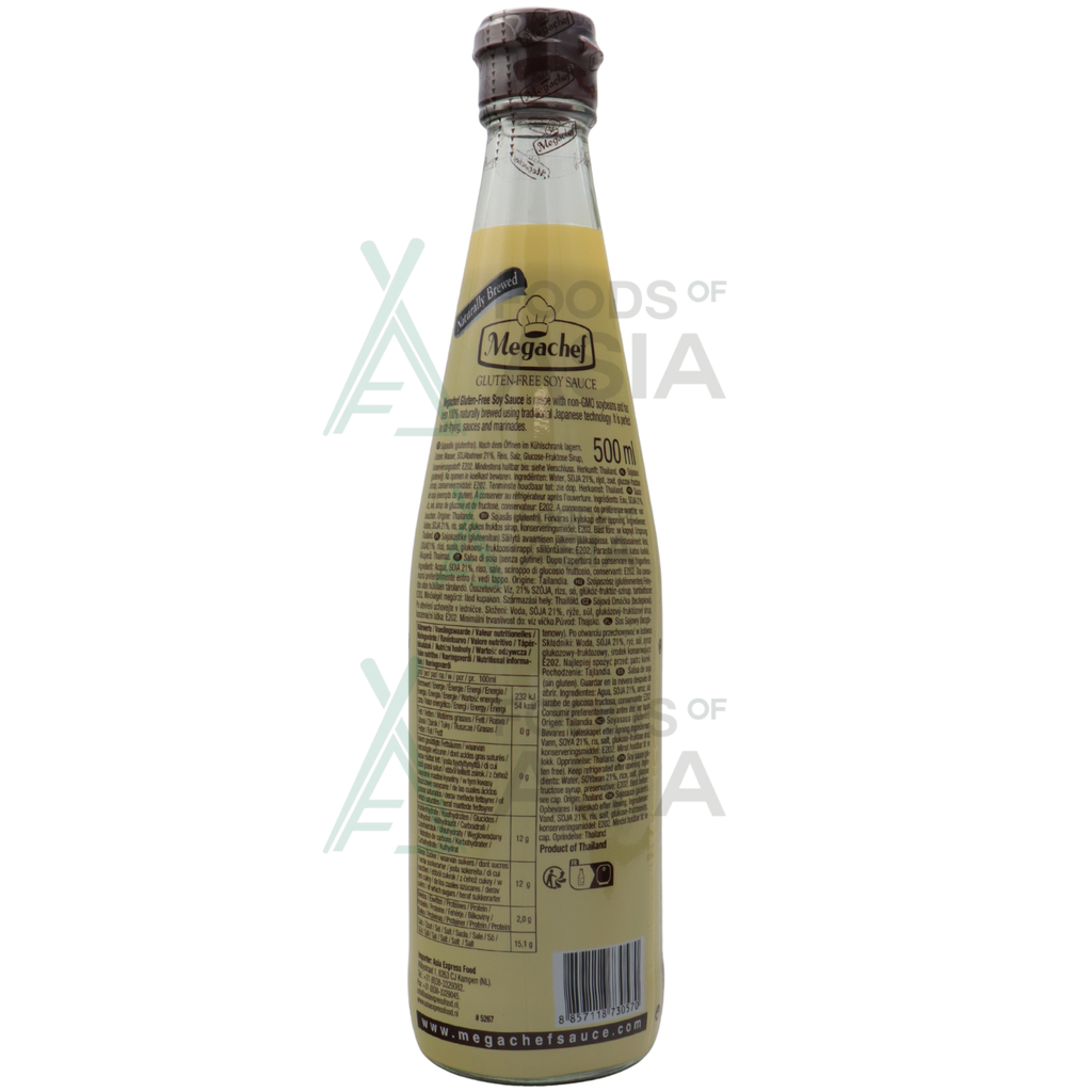 Megachef Soy Sauce Gluten-Free 500ml