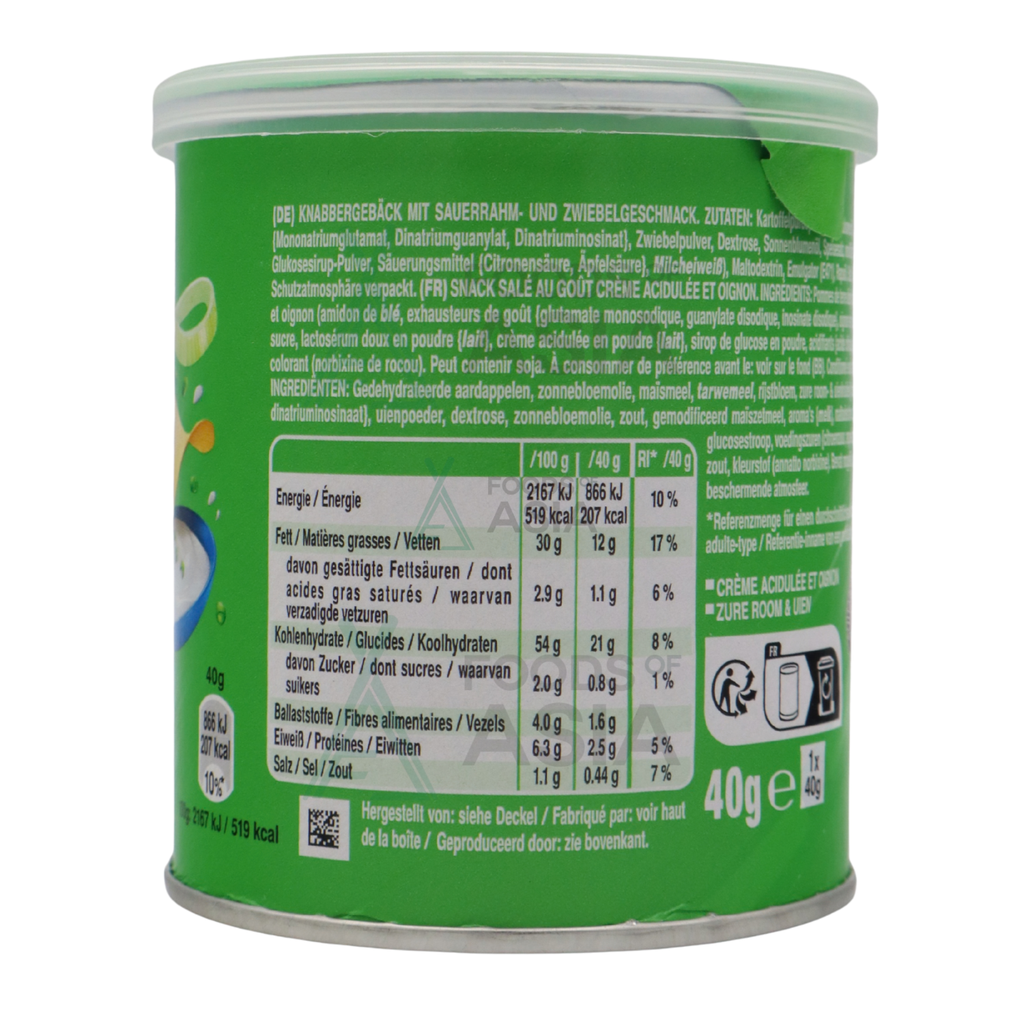 Pringles Sour Cream & Onion 40g