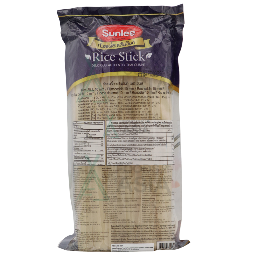 Sunlee Rice Stick 10mm 400g
