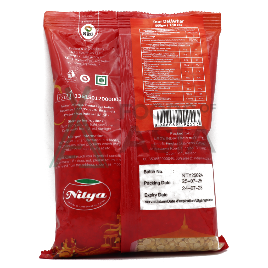 NITYA TOOR DAL 500G