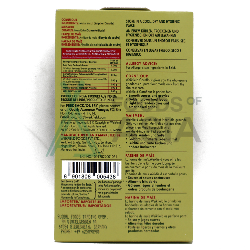 Weikfield Cornflour Gluten Free 200g