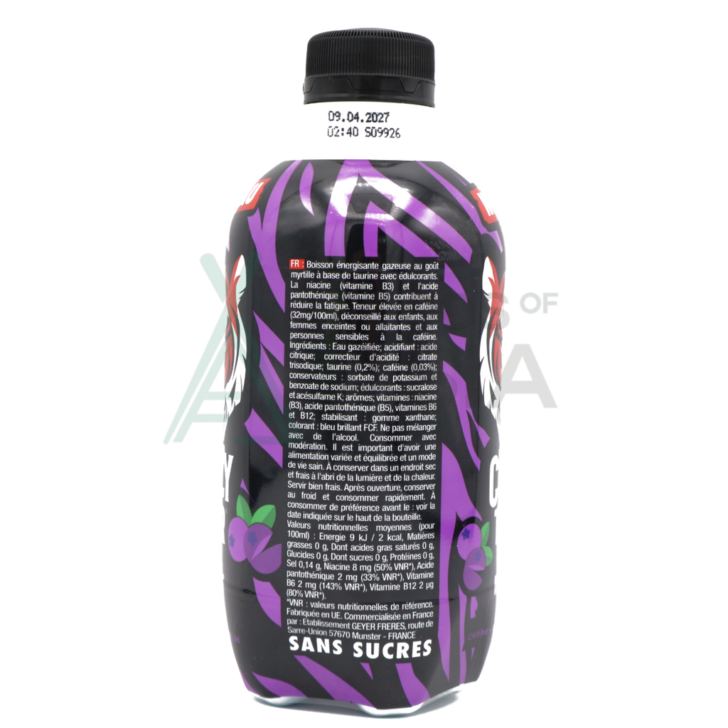 Crazy Tiger Myrtille 35cl