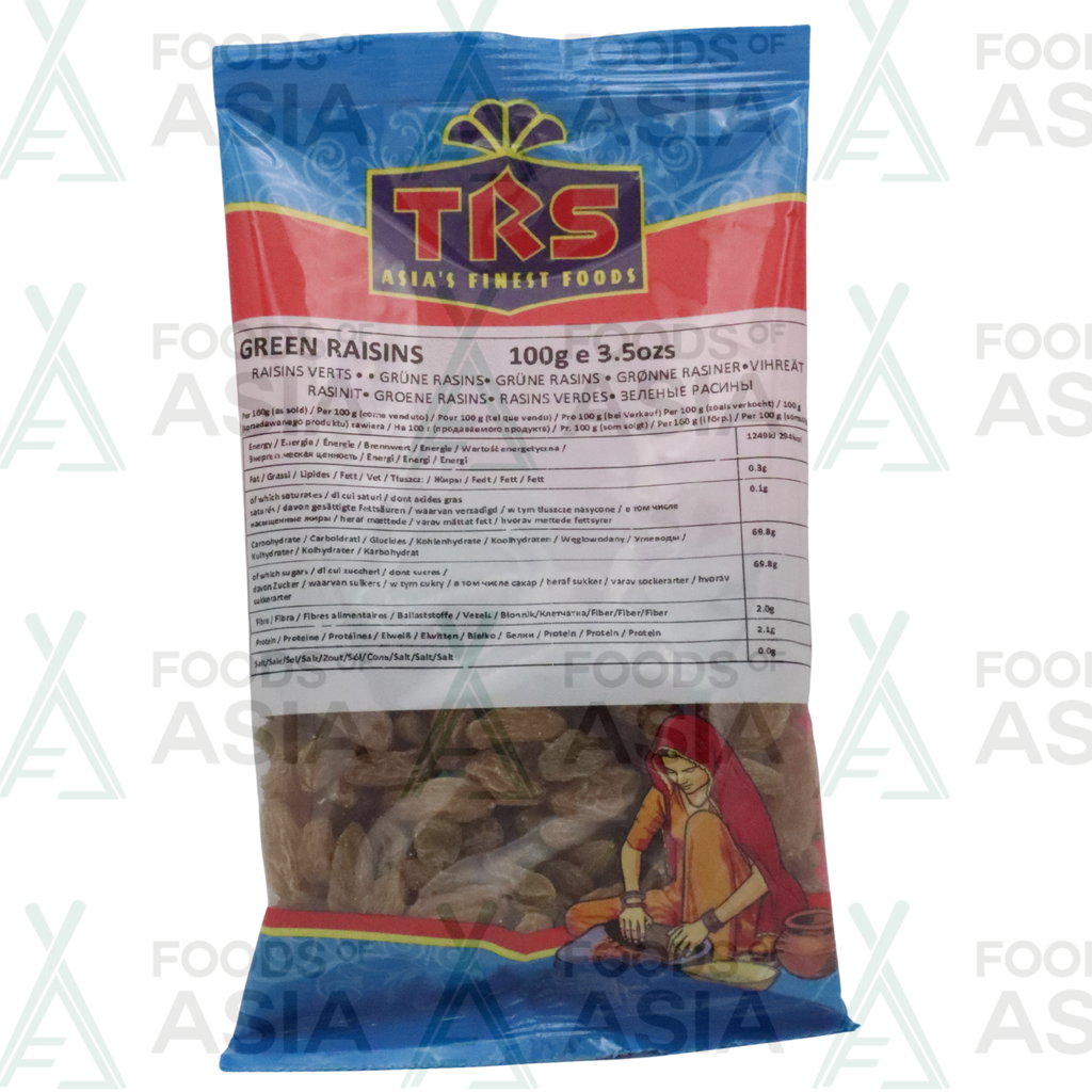 TRS GREEN RAISINS 100G