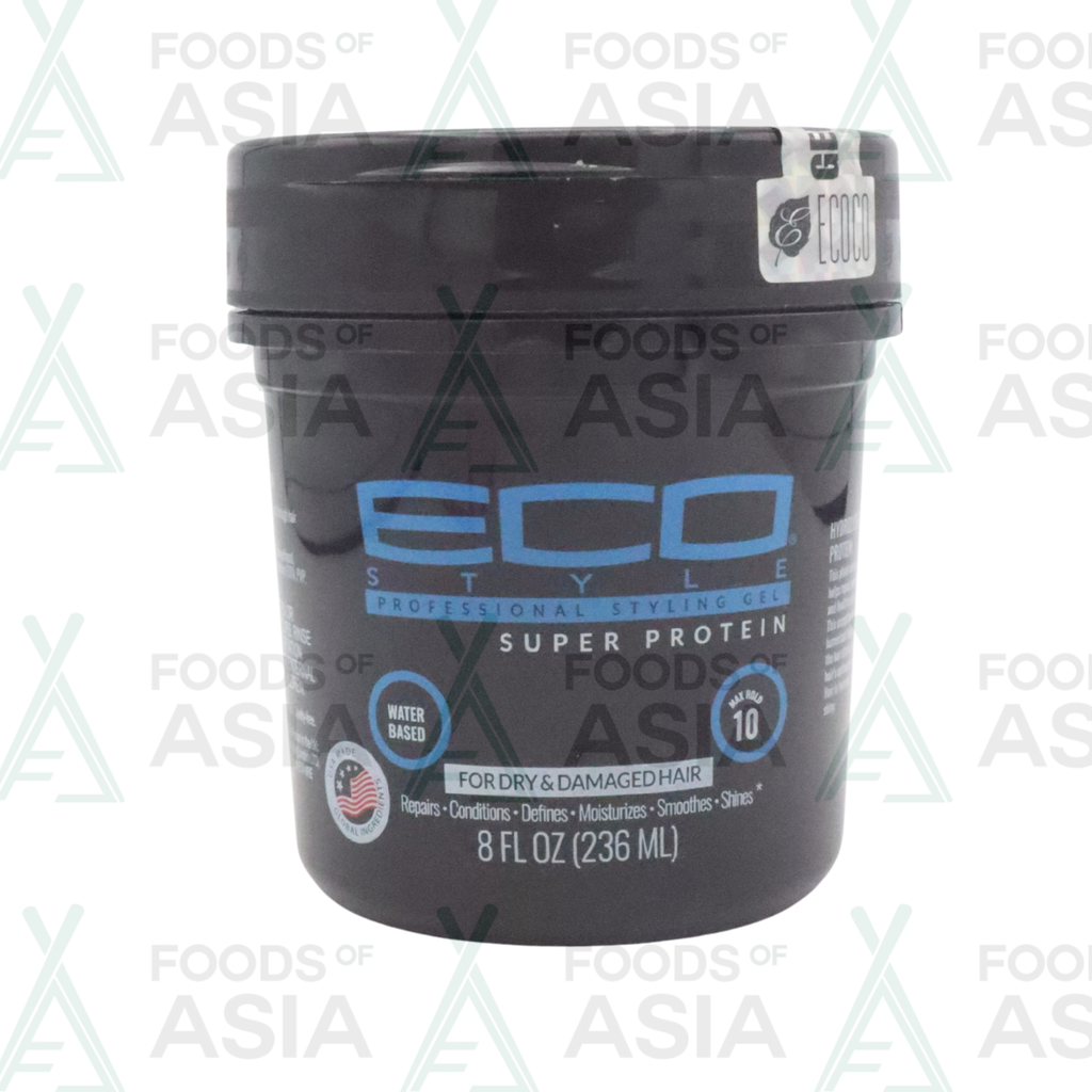 ECO STYLER STYLING GEL SUPER PROTEIN BLUE 8OZ