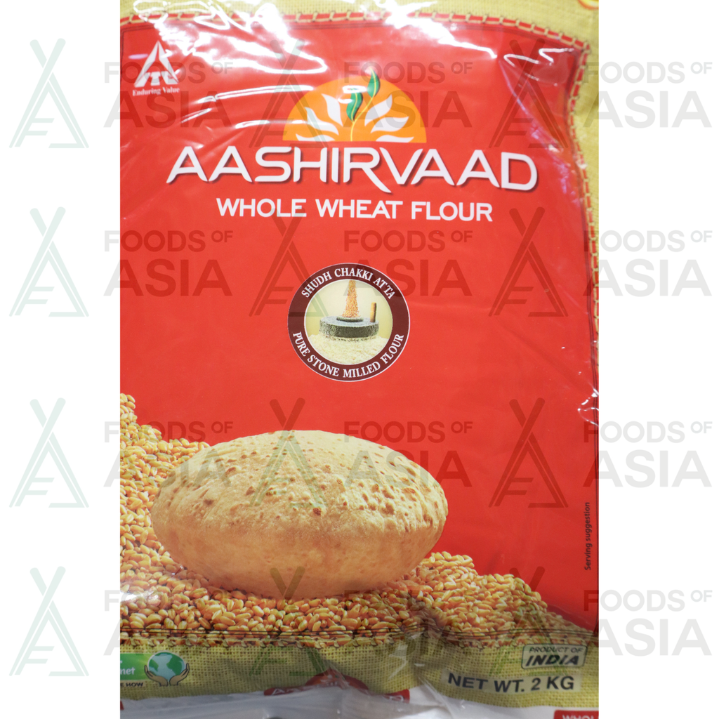 Aashirvaad Whole White Flour 2KG