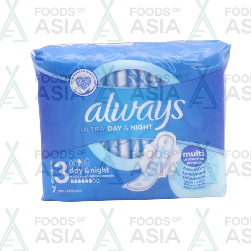 Always - Maandverband - 3 Day & Night - Ultra Day & Night - Multi Protection - 7 Stuks