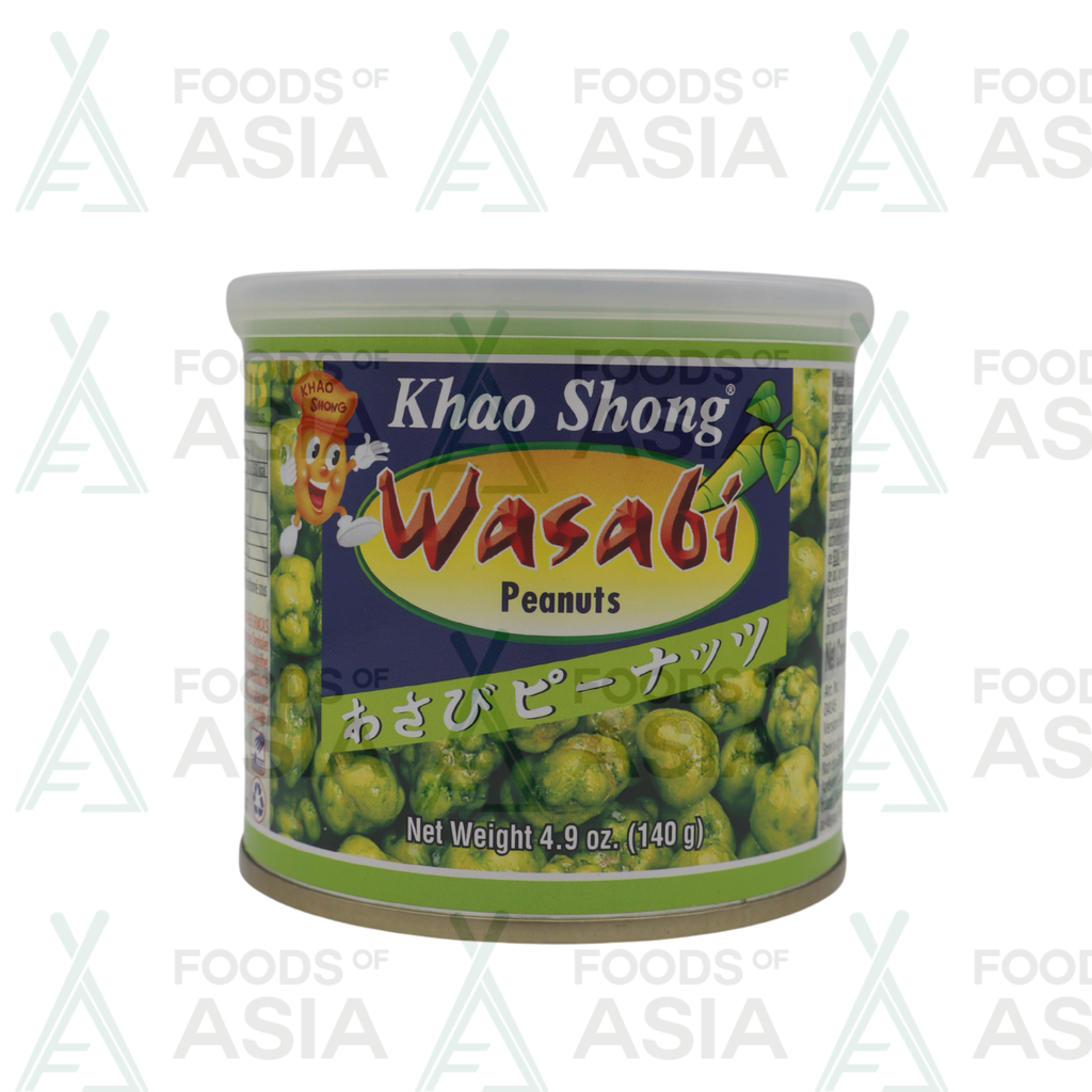 Khao Shong Crispy Wasabi Coated Peanuts 140g