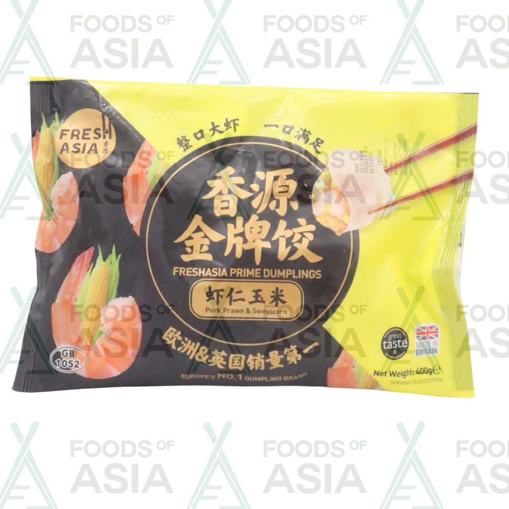 Fresh Asia Pork Prawn & Sweetcorn 400g