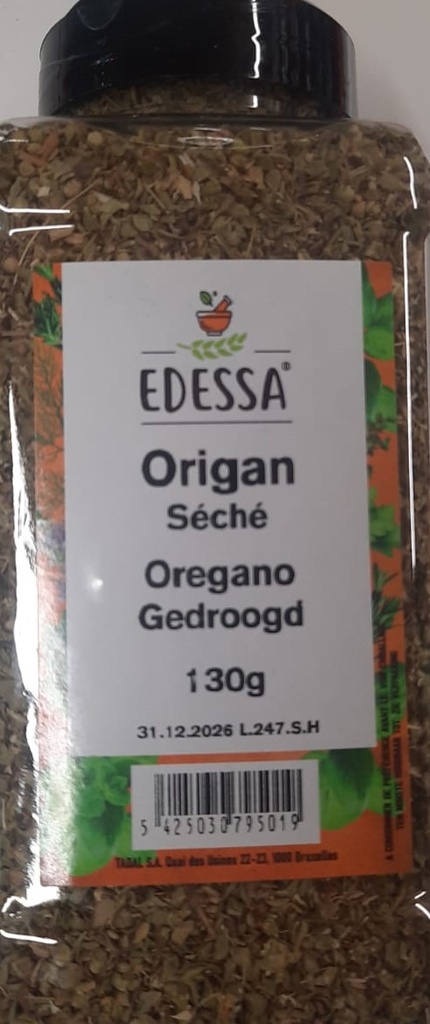 Edessa Oregano Gedroogd 130g