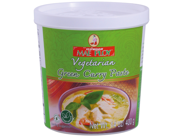 Mae Ploy Vegetarian Green Curry Paste 400g